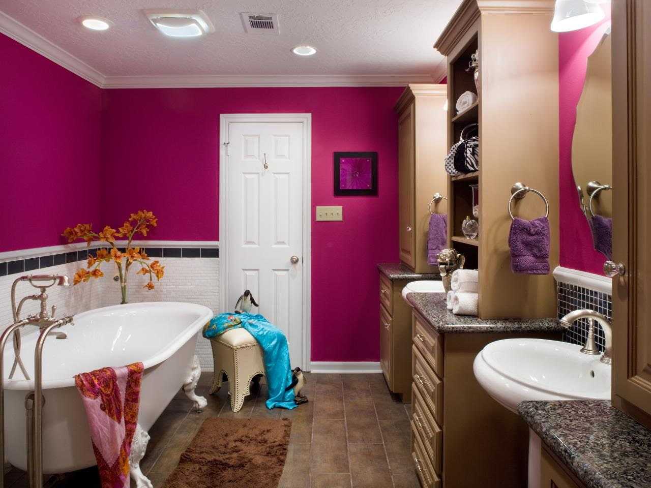 Цвет ванной комнаты: 100 фото модных идей дизайна и сочетаний