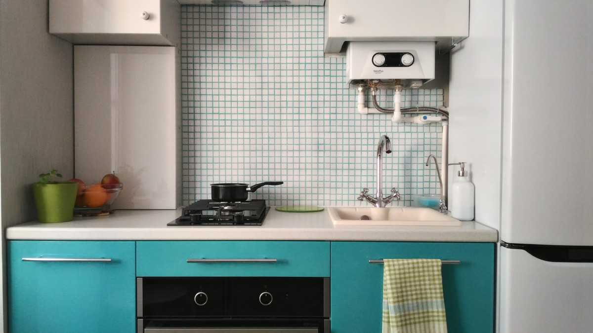 Ремонт кухни в хрущевке с газовой колонкой - дизайн маленькой кухни: как спрятать газовую колонку на кухнекухня — вкус комфорта