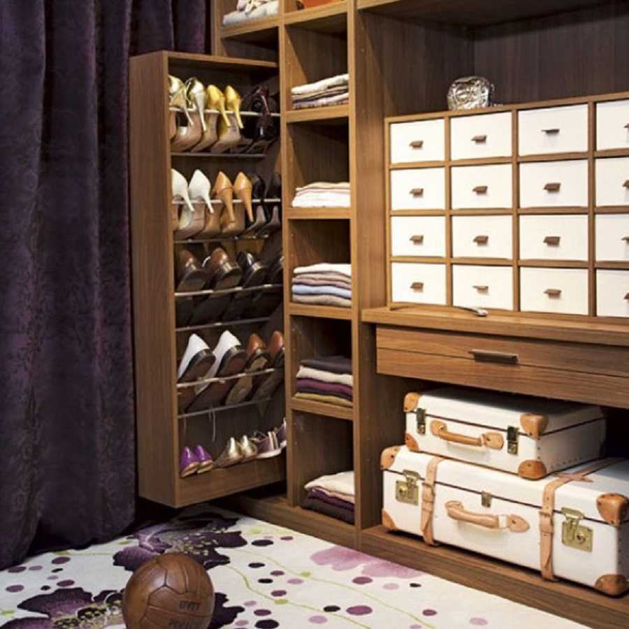 Хранение обуви: в прихожей, шкафу, гардеробной, идеи и фото