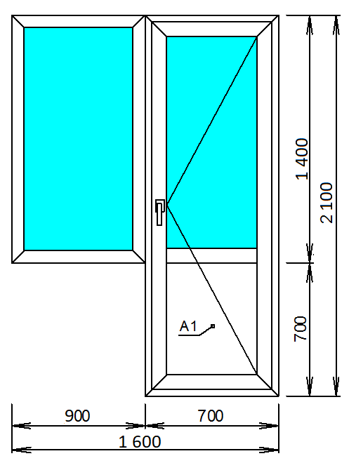 Балконная дверь: пластиковые и другие варианты в дизайн помещения