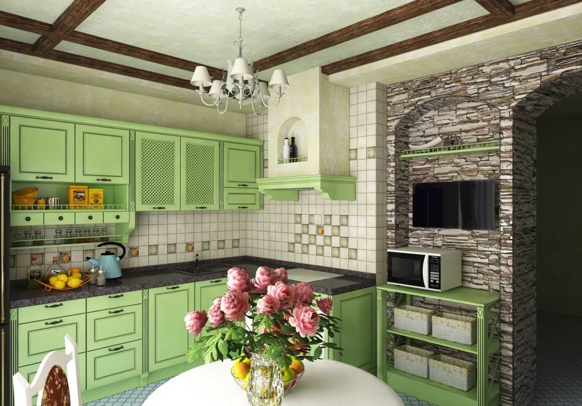 Дизайн кухни в стиле прованс - 80 фото интерьеров после ремонта, красивые идеи отделки
