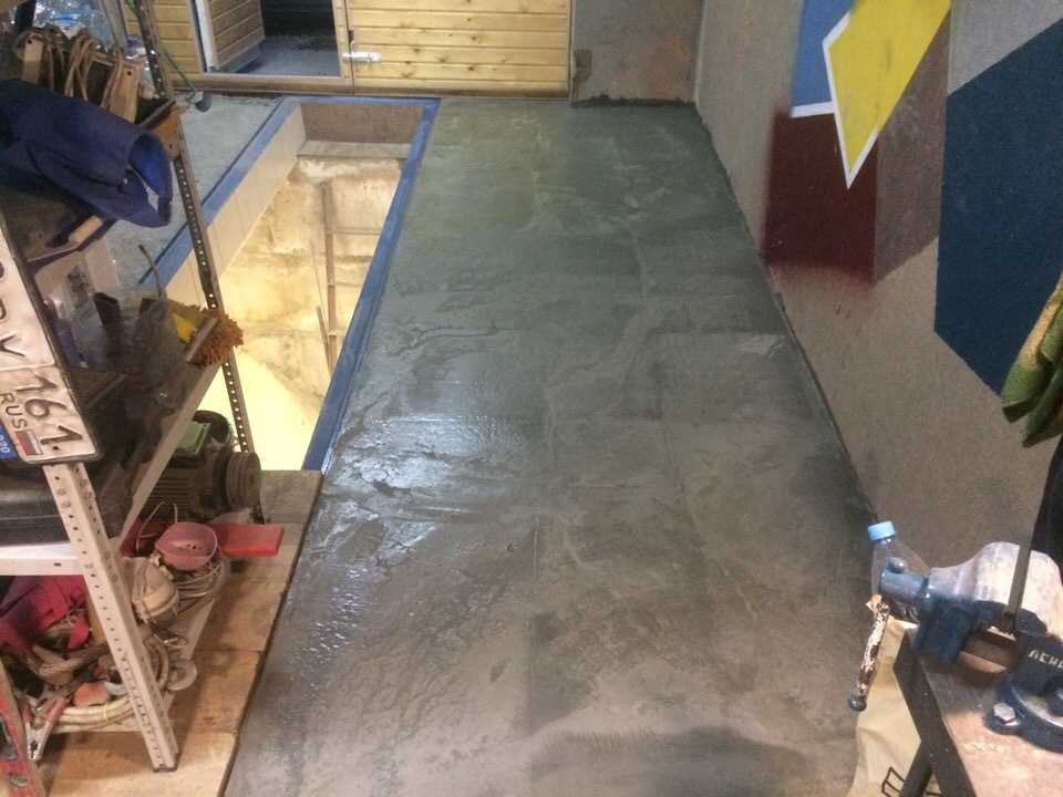 Краска для бетонного пола в гараже: выбираем по параметрам