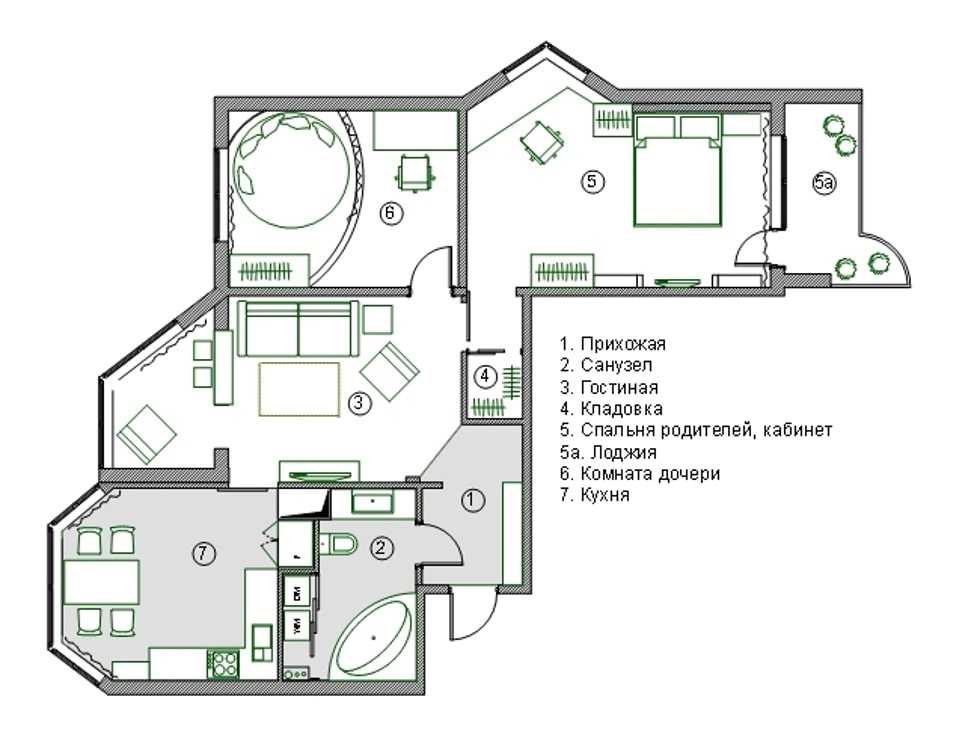 План квартиры хрущевки 3 комнаты с размерами. типовые серии хрущевок. фото планировок