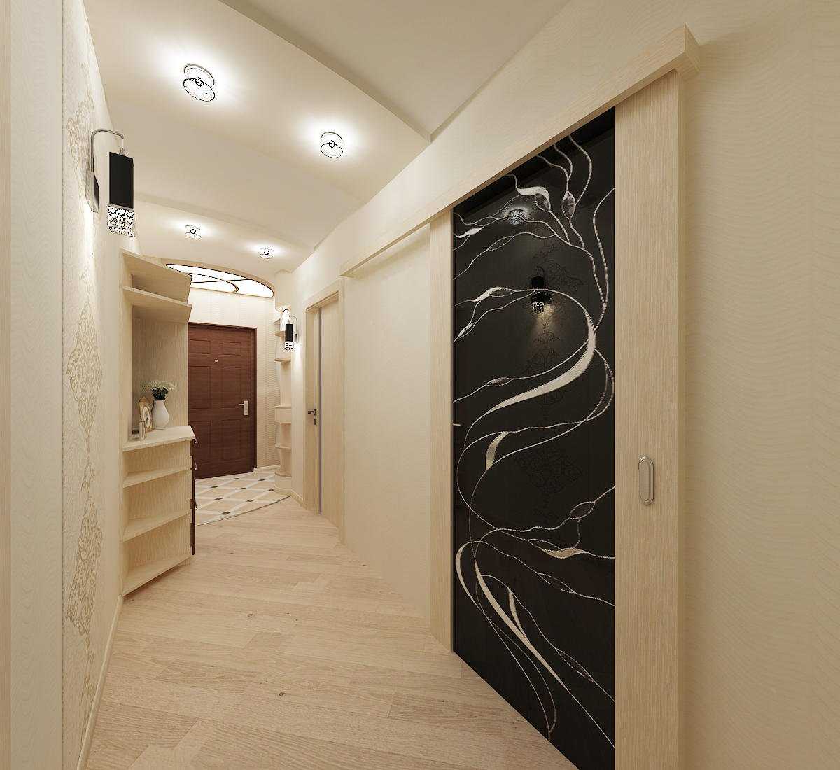 Дизайн коридора в квартире: 124 фото (реальные) и идеи