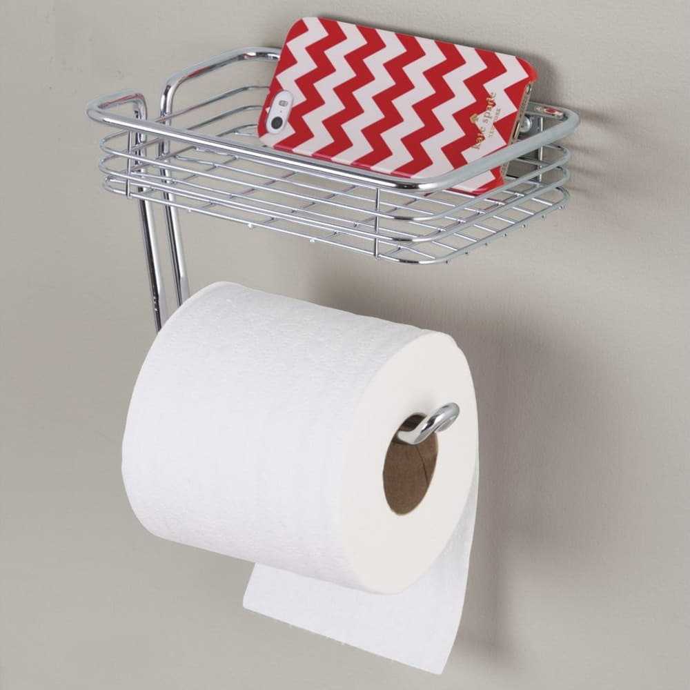 Держатель для туалетной бумаги напольный или настенный с крышкой, оригинальные и необычные виды, на какой высоте вешать