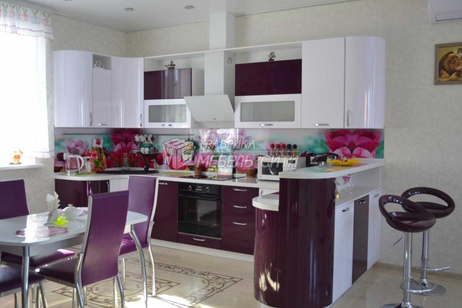 Кухня баклажанного цвета: идеальные сочетания для изысканного интерьера