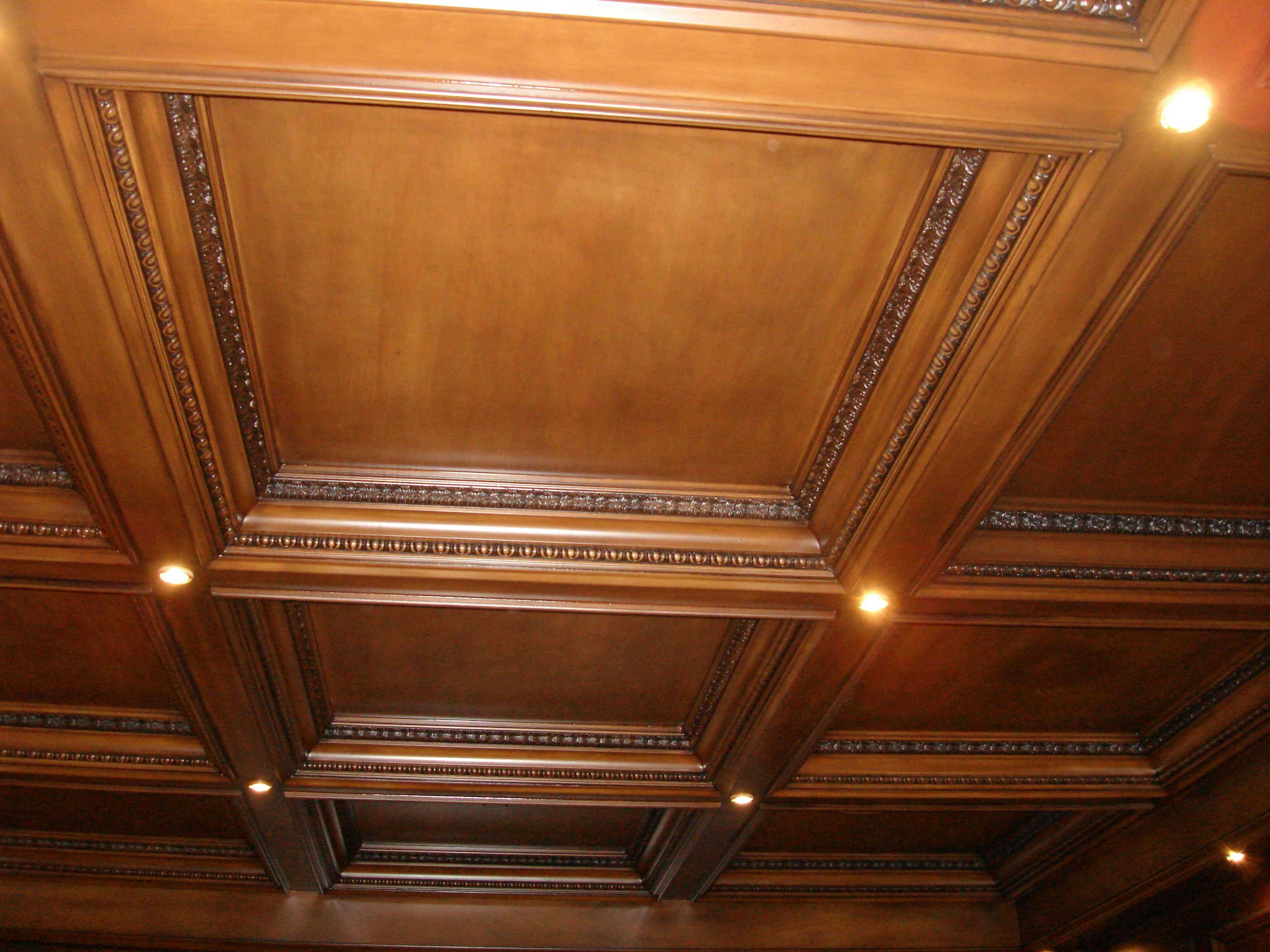 Кессонный потолок (42 фото): кессоны из массива дерева, полиуретана и гипсокартона, что это и как сделать своими руками