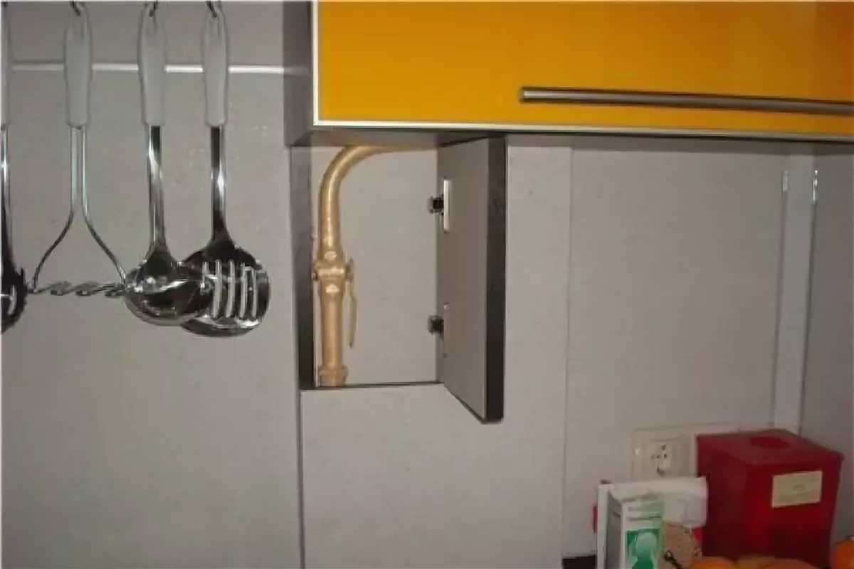 Газовая труба на кухне: существующие требованиями безопасности