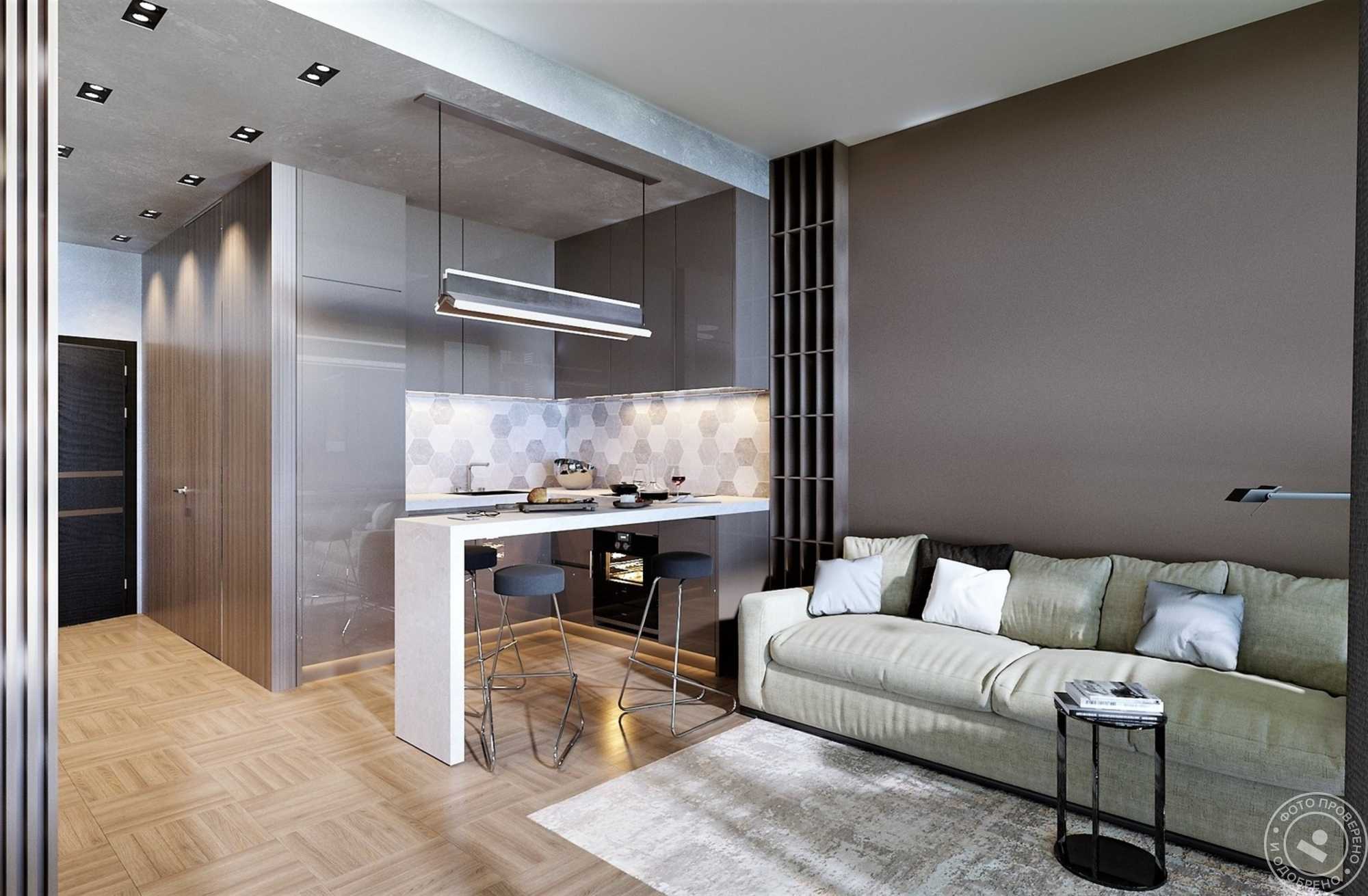 Дизайн маленькой квартиры - фото модных идей оформления интерьера
