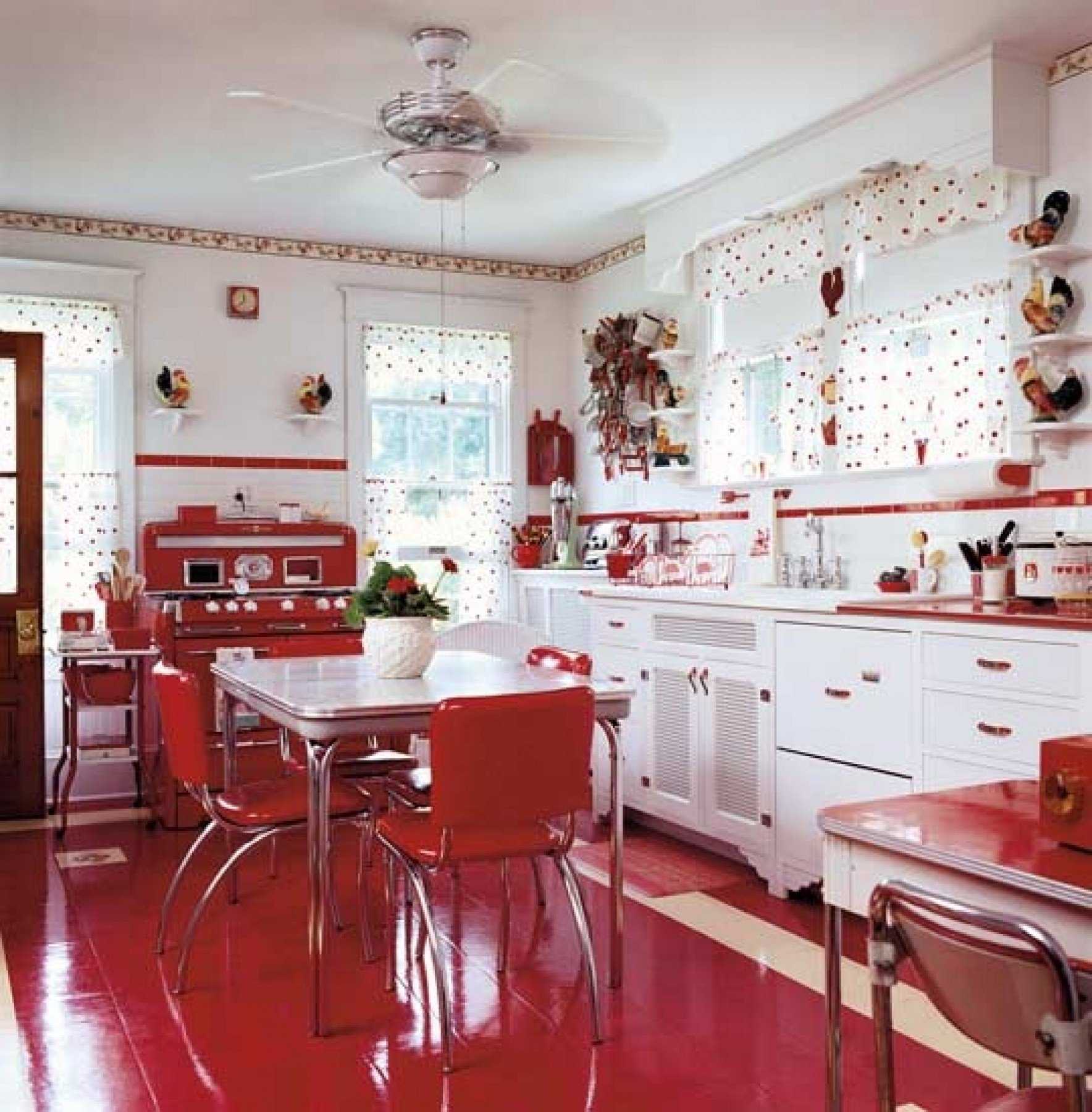 Кухня в стиле ретро – фотоподборка самых стильных интерьеров