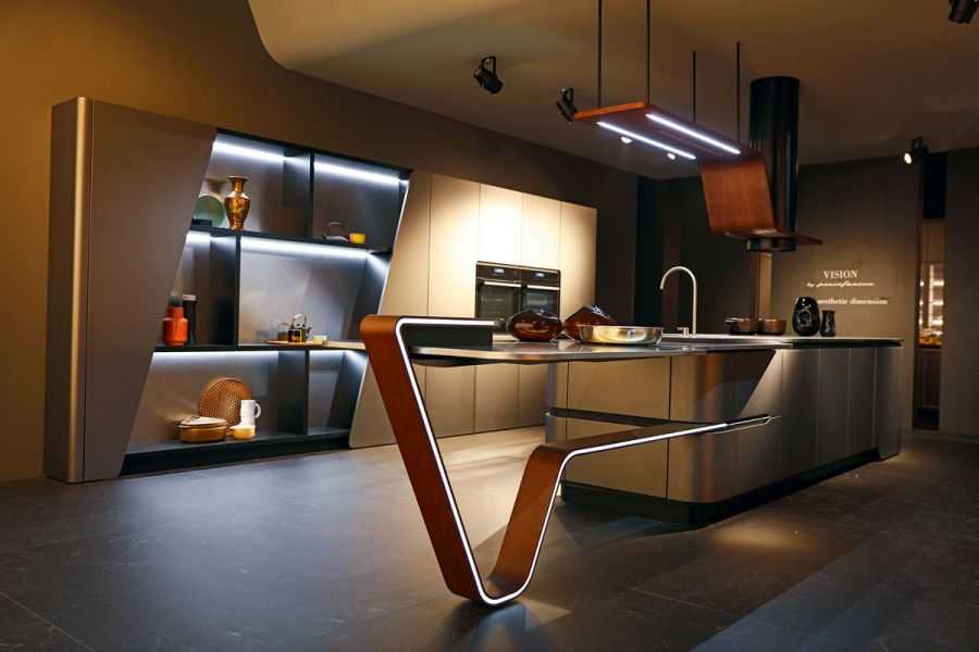 Кухня в стиле модерн: идеи дизайна (80 фото)