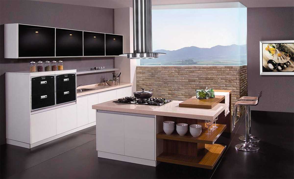 Кухня с островом (45 фото): как сделать современный дизайн своими руками, правильно подобрать размер стола, инструкция, фото и видео-уроки