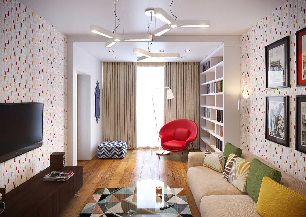 Квартира 44 кв. м.: 115 фото разнообразия дизайнерских решений двухкомнатной квартиры