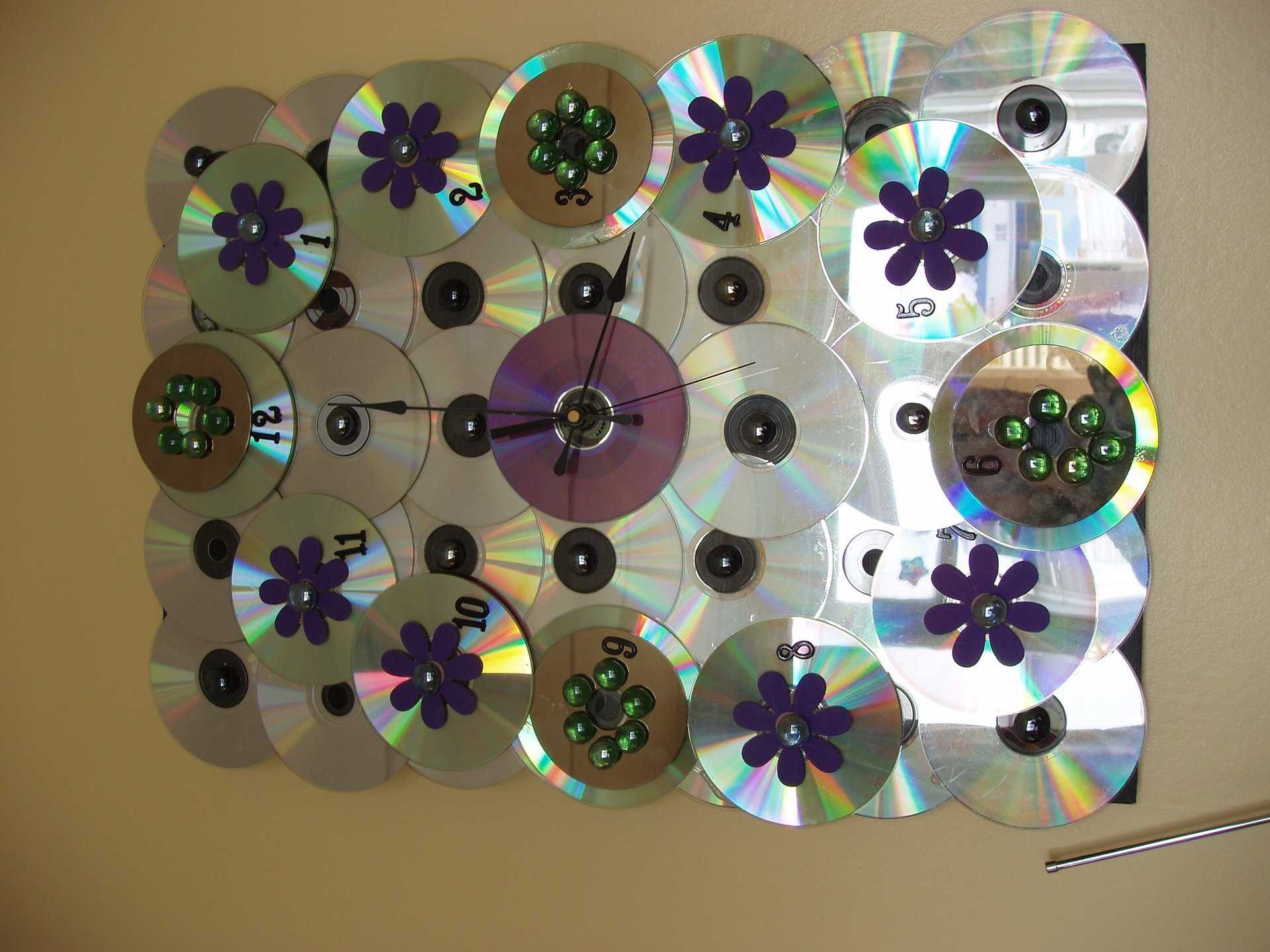 Поделки из компьютерных дисков своими руками, интересные идеи
