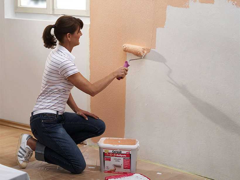 Как красить стены в квартире своими руками для начинающих