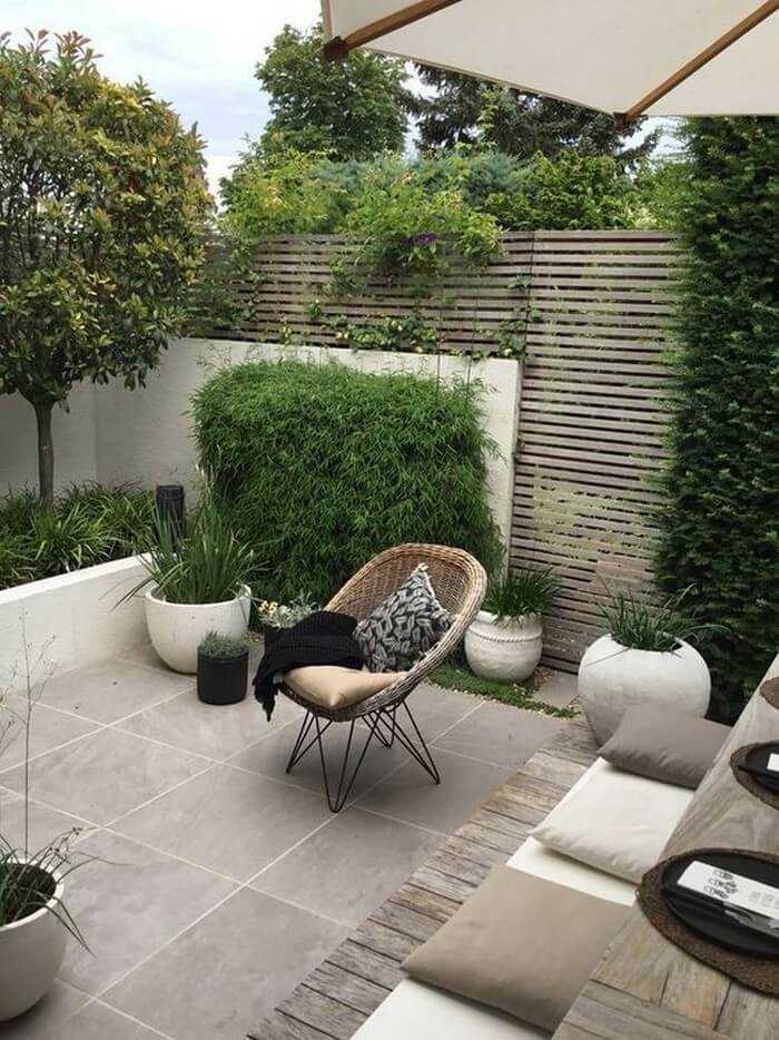 Ландшафтный дизайн двора в частном доме