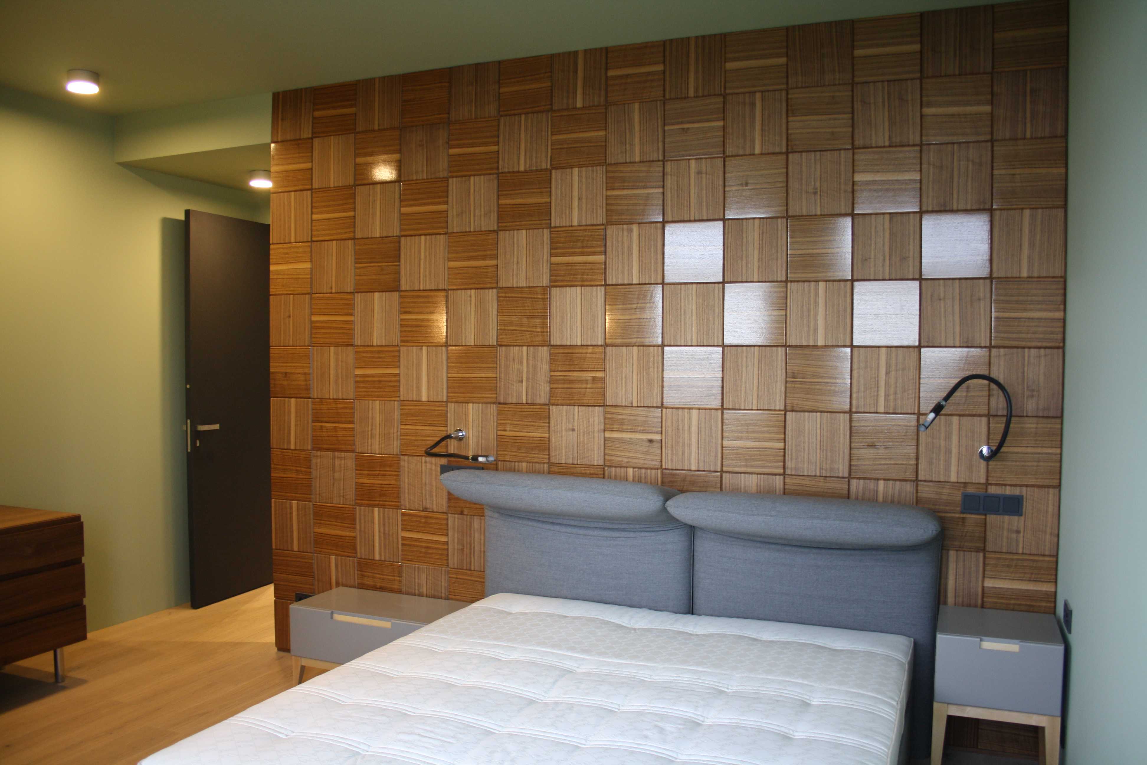 Мягкие панели — мягкая стена в спальне или гостиной (+фото)