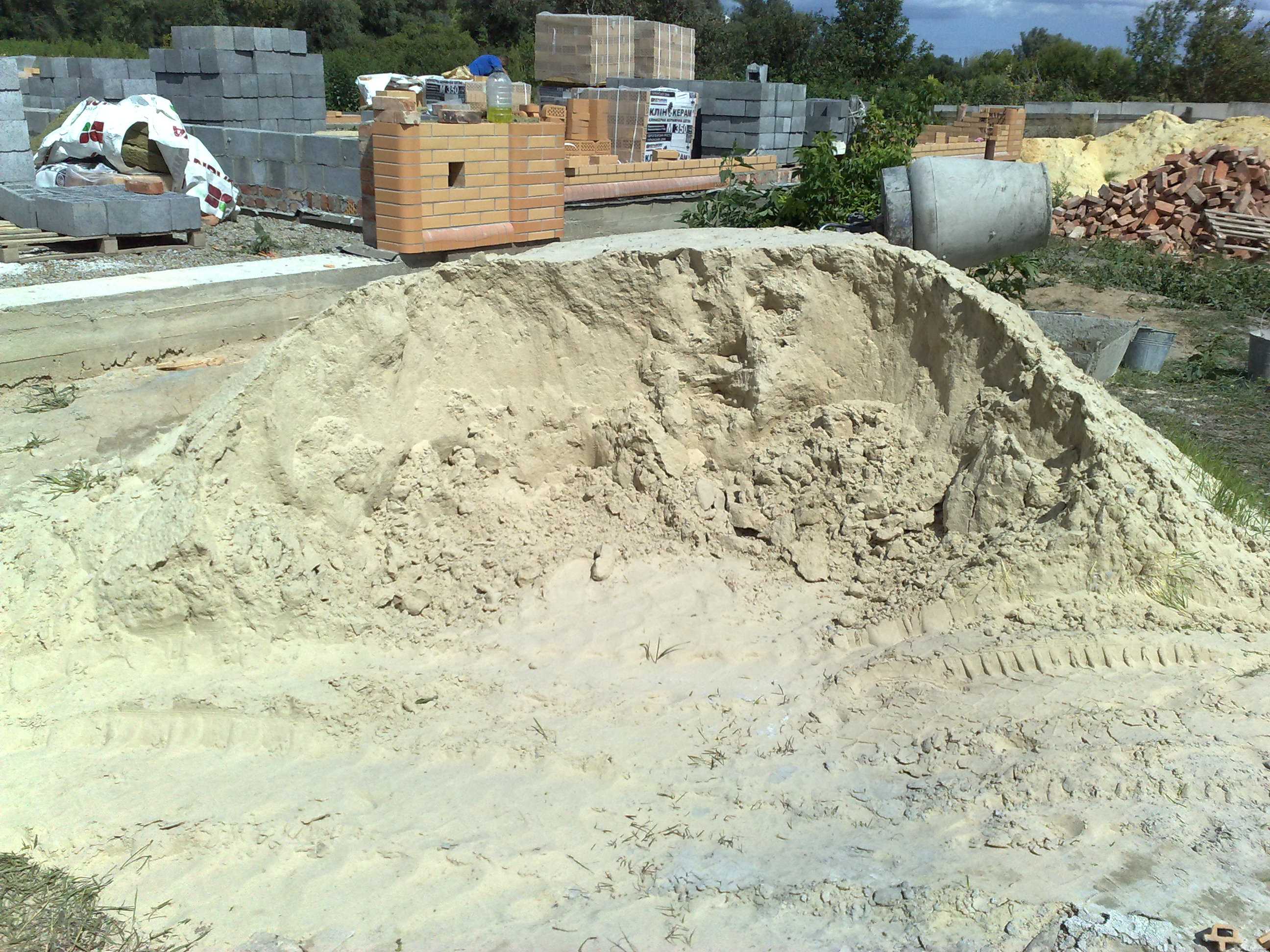 Какой песок подходит для строительства фундамента? - блог о строительстве