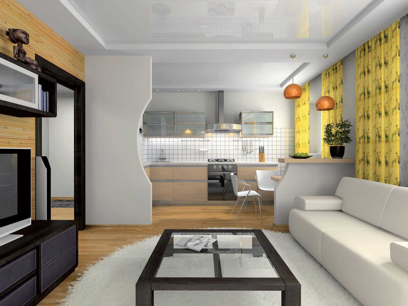 Кухня совмещенная с прихожей: примеры дизайна в квартире и частном доме