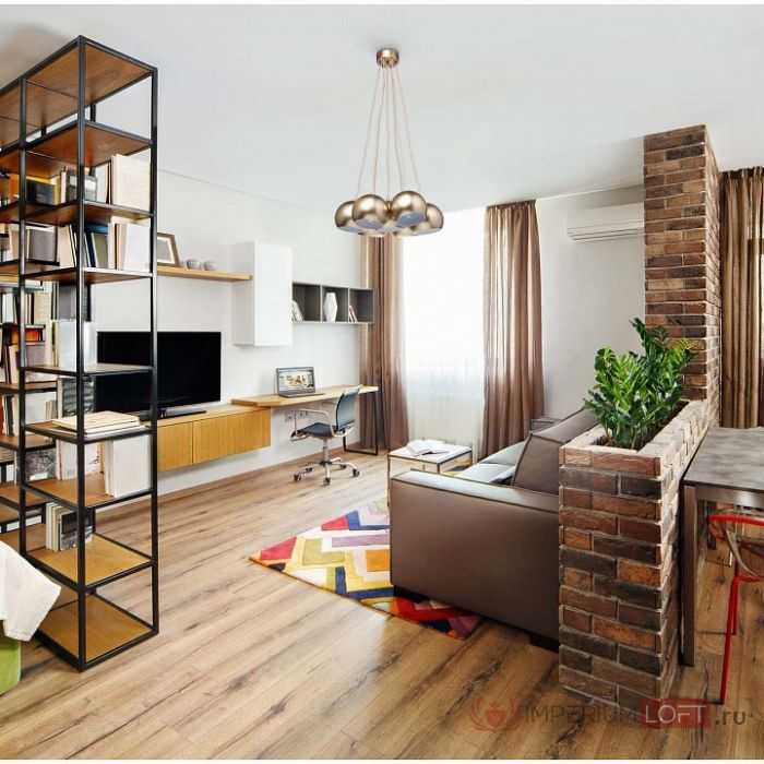 Перегородки для зонирования пространства в комнате: раздвижные, стеклянные, деревянные, пластиковые, ажурные, декоративные, реечные и мобильные, легкие и дизайнерские
 - 48 фото