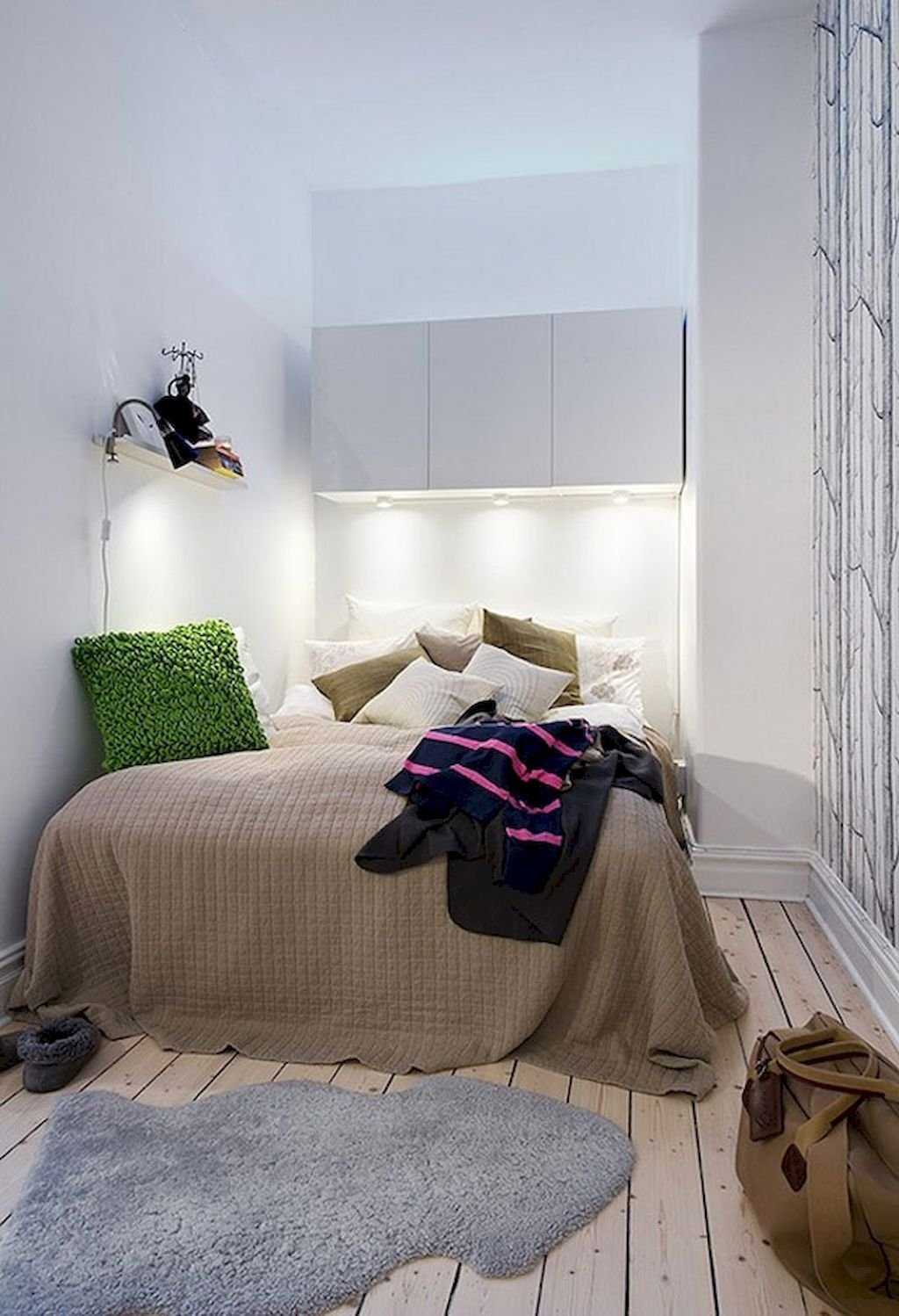 Дизайн маленькой спальни: 117 фото и 10 правил оформления