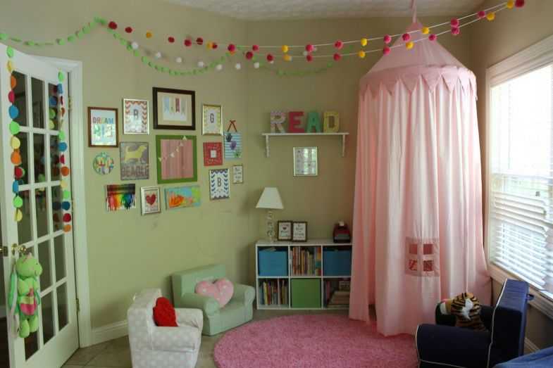 75 оригинальных идей украшения детской комнаты с фото