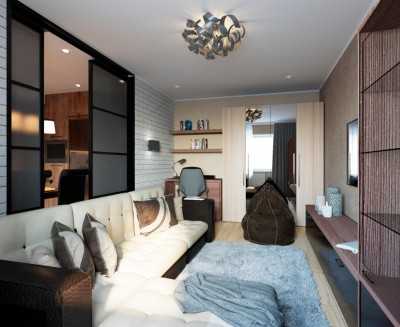 Дизайн двухкомнатной квартиры: фото оформления, практические советы, планировки