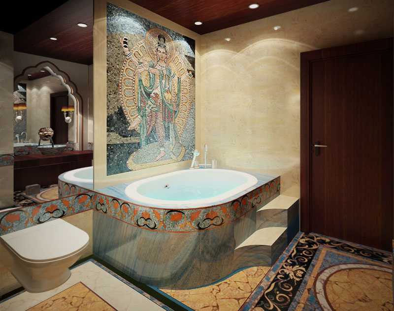 Ванная комната в китайском стиле: традиции поднебесной глазами иностранца