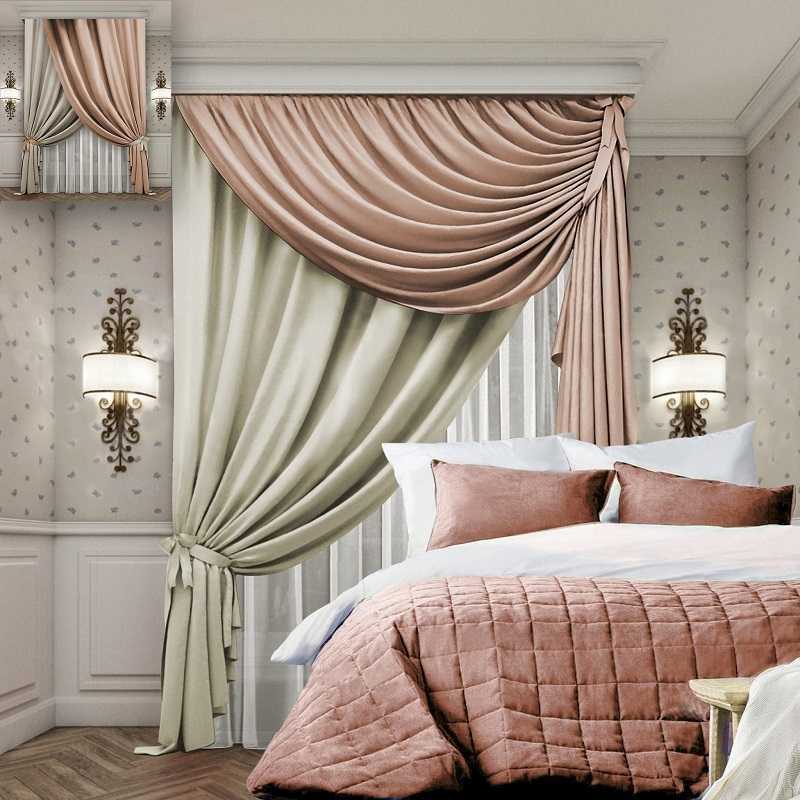 Тюль в спальню (90 фото) - примеры красивого дизайна и удачного сочетания по цвету и стилю