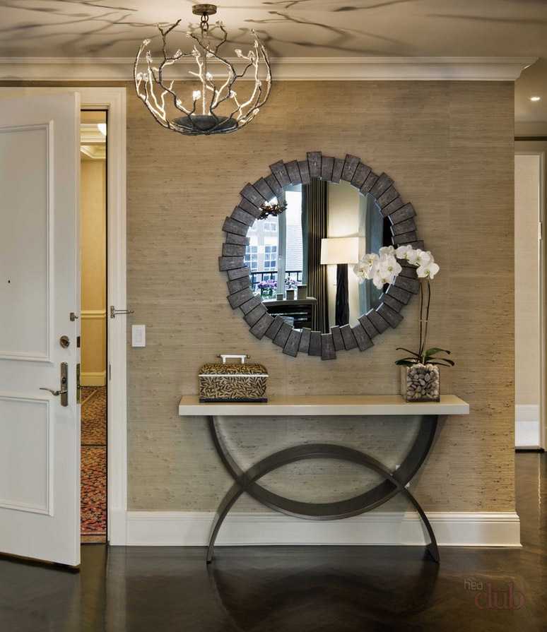 Дизайн из зазеркалья – маленькие и большие зеркала в интерьере квартиры (290+ фото)