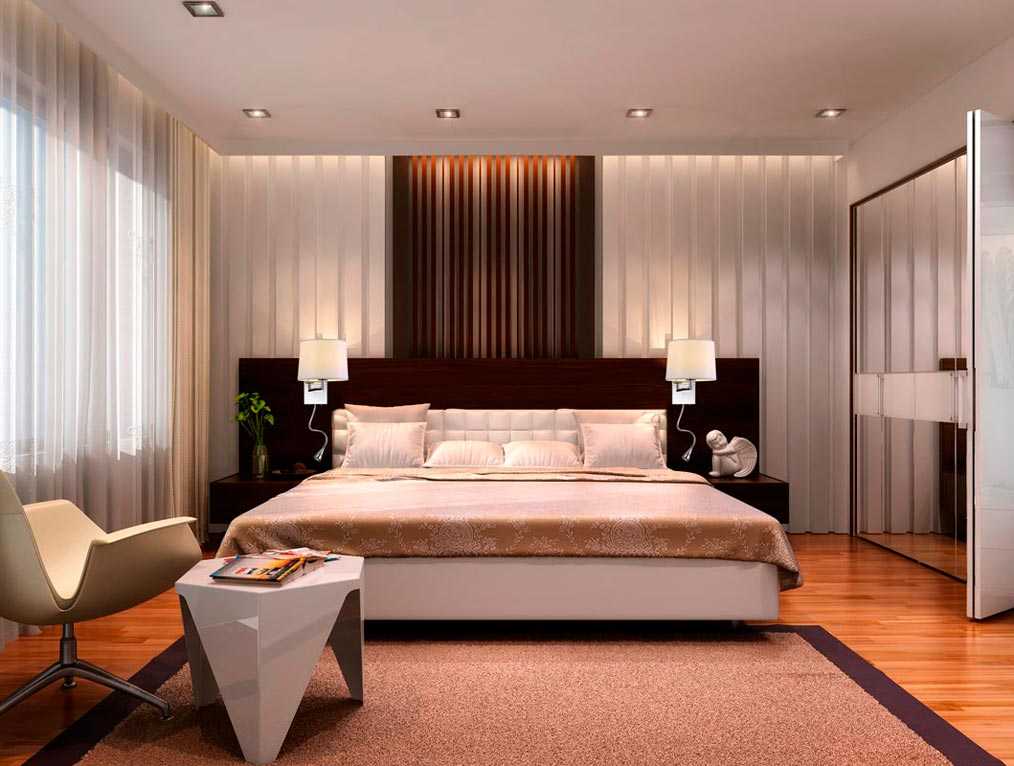 Дизайн спальни 20 кв м эскизы интерьеров Оформление в современном и классическом стиле Подбор мебели для большой спальной комнаты Правила зонирования комнат Стильные цветовые решения