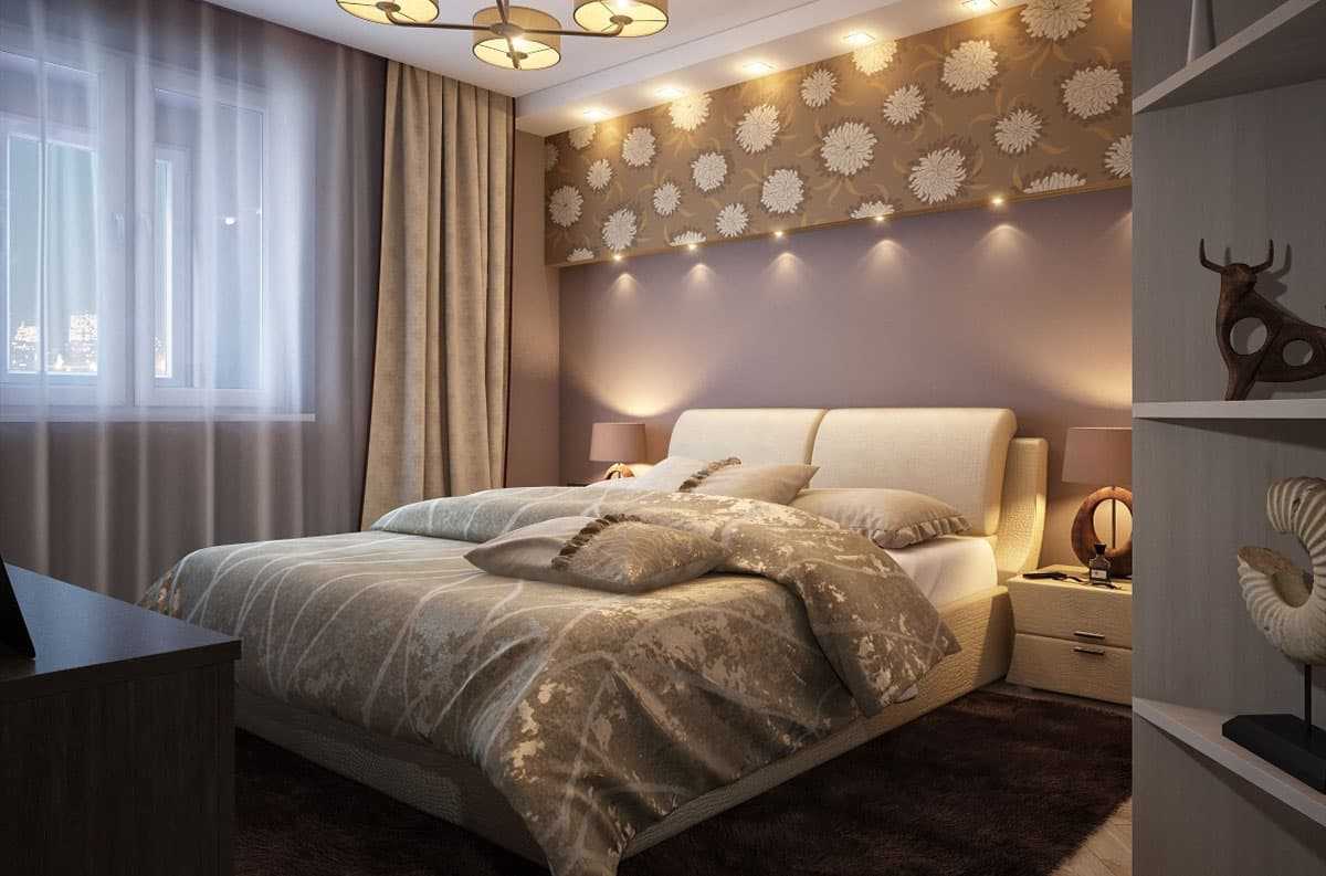 Современный дизайн спальни - 35 фото идей красиво оформленного .