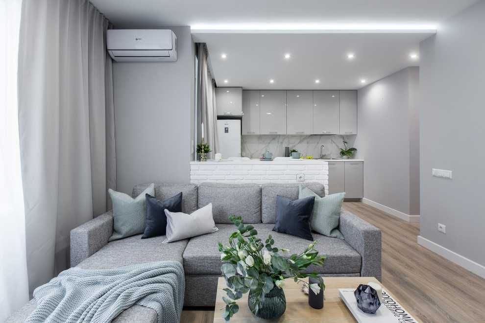 Дизайн квартиры-студии: 300+ реальных фото идей в интерьере в 2022 году