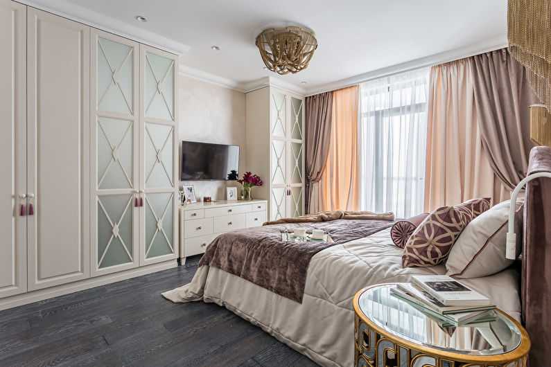 Дизайн спальни-кабинета: приемы зонирования, выбор стиля и цветовой палитры, фото вариантов расстановки мебели