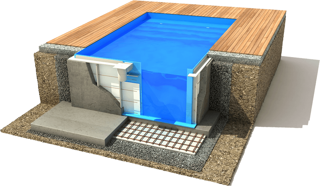 Руководство по возведению бетонного основания под каркасный бассейн