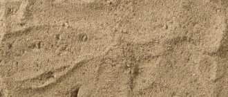 Какой песок лучше использовать для строительных работ? виды строительного песка