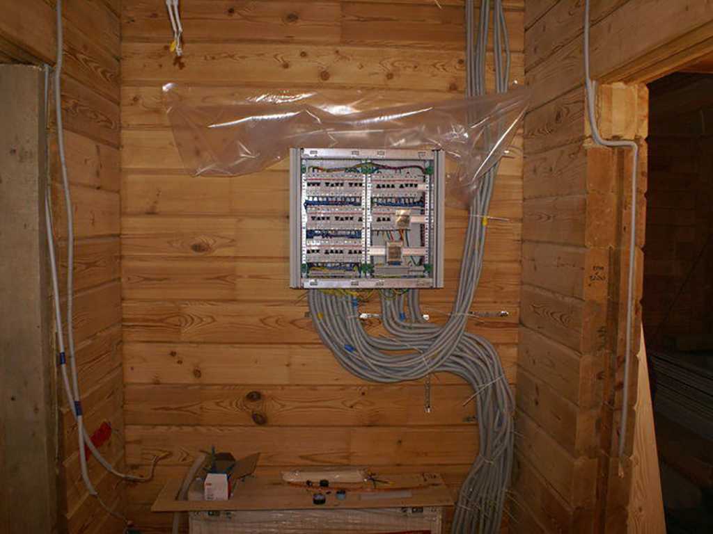 Электропроводка под старину в деревянном доме из личного опыта