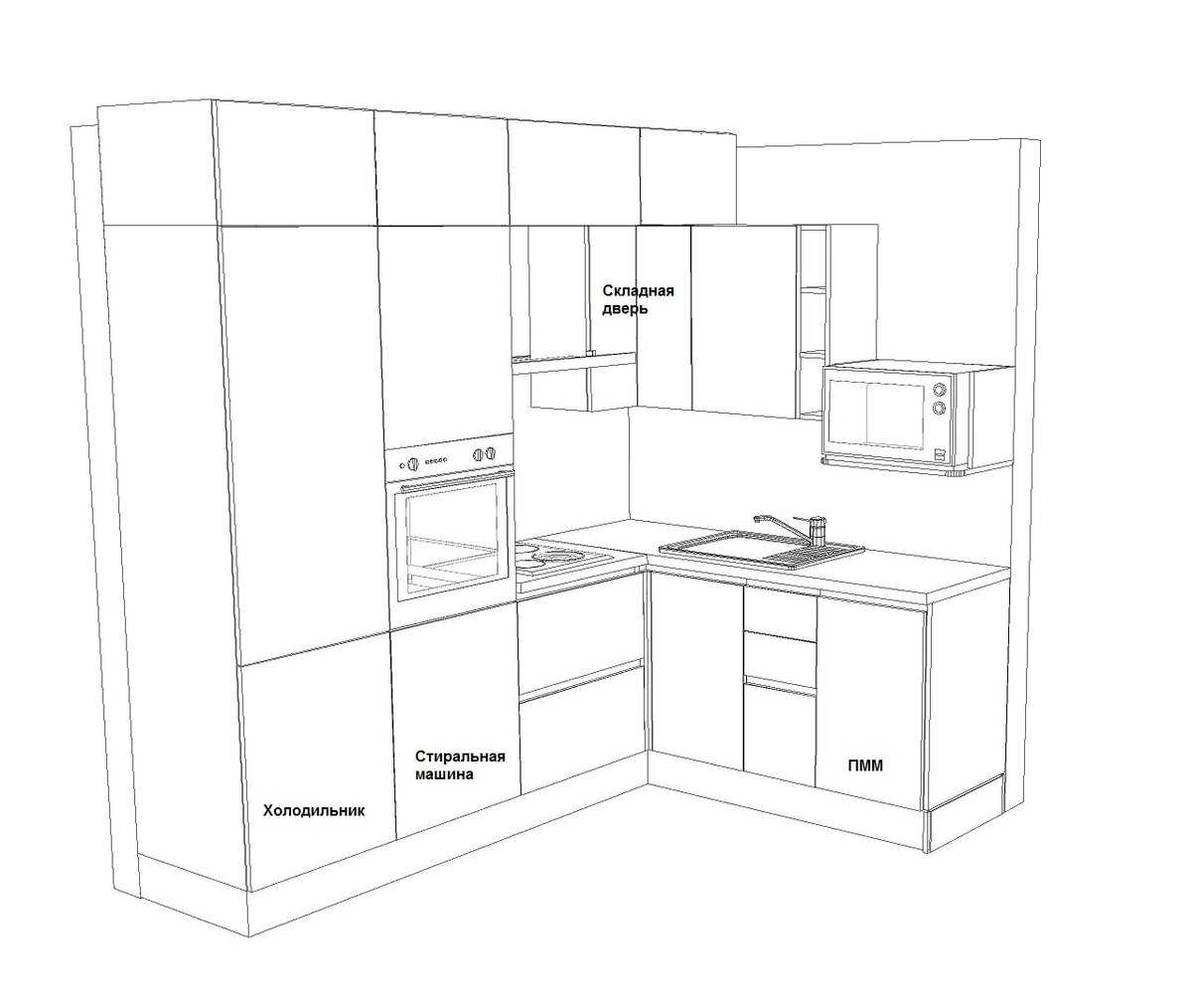 Дизайн кухни 9 кв.м: 112 фото, 8 идей и варианты ремонта