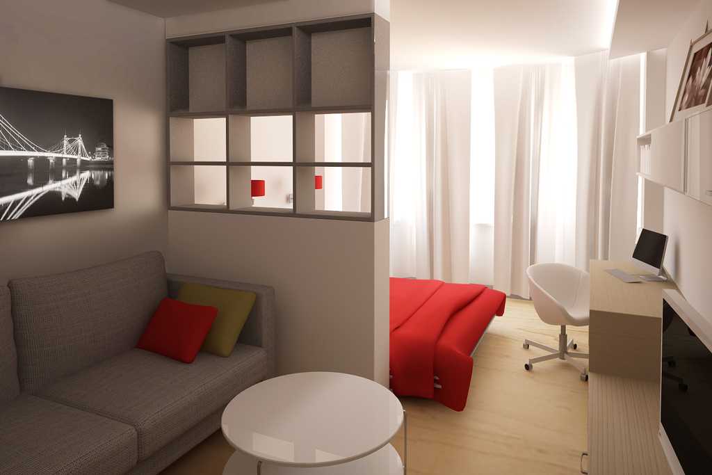 Как разделить комнату на две зоны | home-ideas.ru
