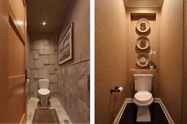 Дизайн маленького туалета: 100 лучших фото идей и новинок