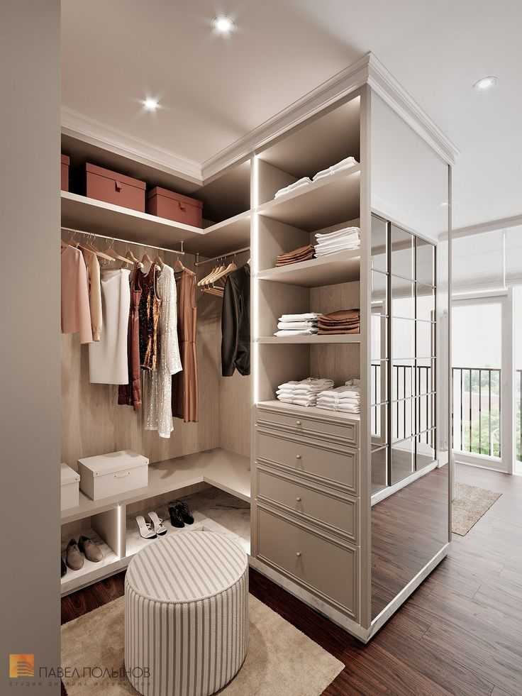 Дизайн гардеробной комнаты: 70 фото, лучшие идеи оформления