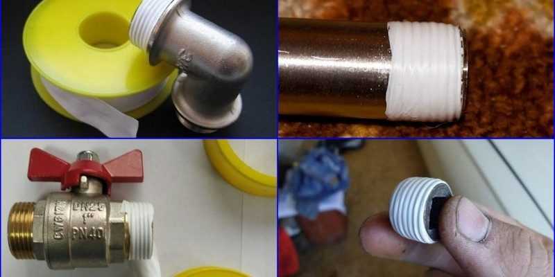 Герметизация резьбовых соединений в водопроводе: льном, нитью, пастой, фум-лентой, герметиком