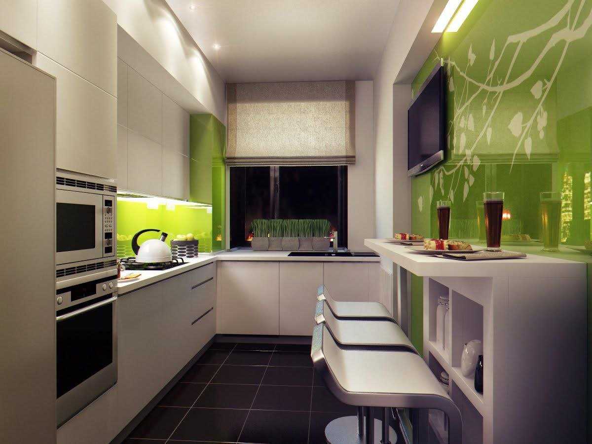 Кухня 9 кв метров: современные фото идей