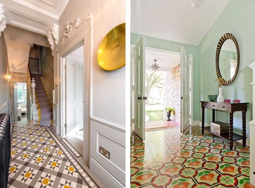 Плитка на пол для кухни и коридора: дизайн напольного покрытия из керамогранита | дизайн и фото