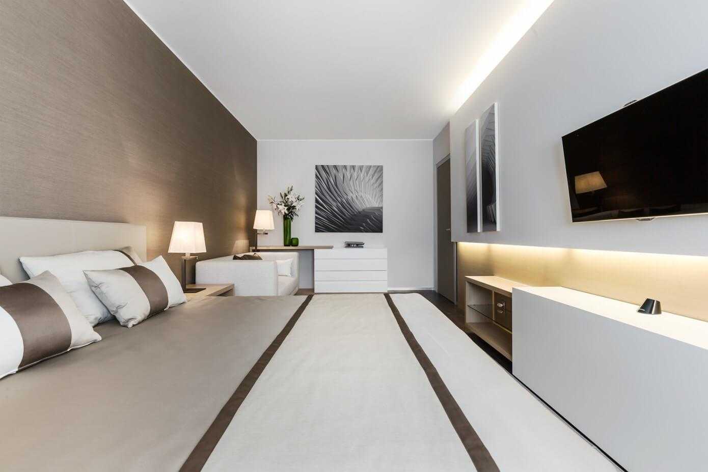 Идеи дизайна для спальни в серых тонах
