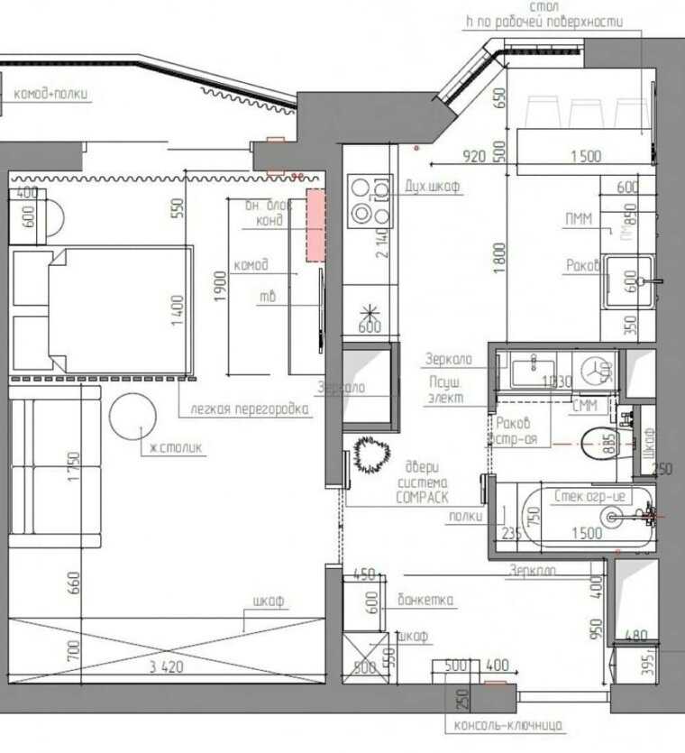 Дизайн квартир п 44т: проекты типовых однокомнатных, двухкомнатных, трехкомнатных 121 серии