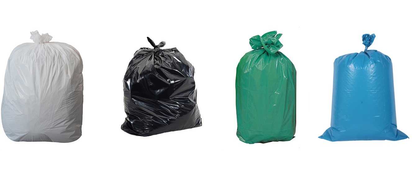Выбор мешков для мусора: виды, плотность, характеристики