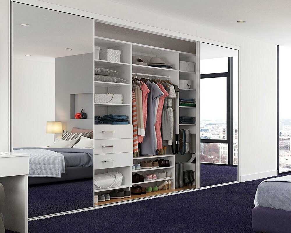 Шкаф в спальню (150 фото) - новинки дизайна из каталога 2020 года
