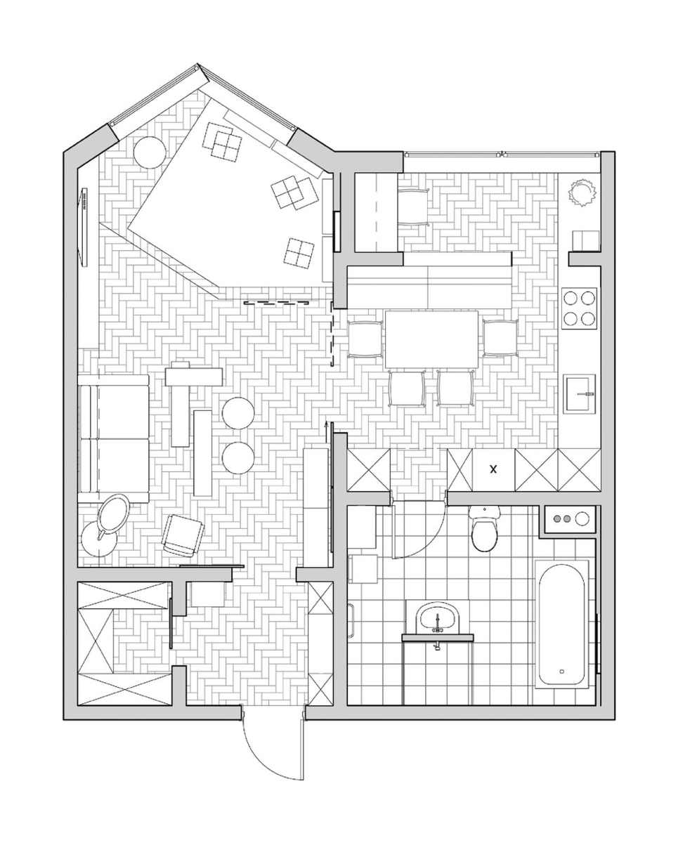 Планировка гостиной комнаты — варианты зонирования и особенности формирования единого стиля (90 фото и видео)